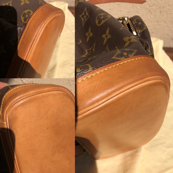 💎 Kendall Jenner 💎 mini BACKPACK Louis Vuitton montsouris pm RARE - Picture 12 of 16